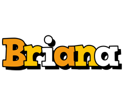 Briana cartoon logo