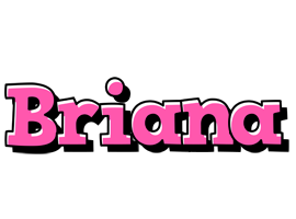 Briana girlish logo