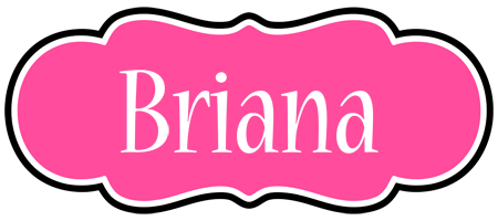 Briana invitation logo