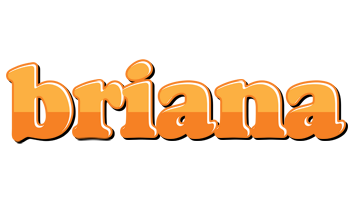 Briana orange logo