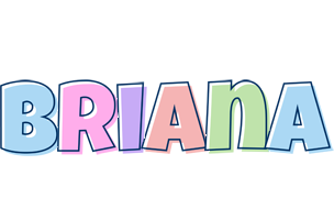 Briana pastel logo