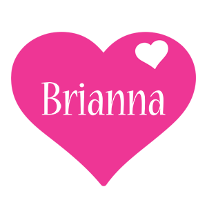 Brianna love-heart logo
