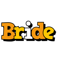 Bride cartoon logo