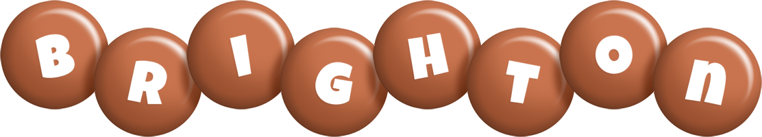 Brighton candy-brown logo