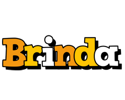 Brinda cartoon logo