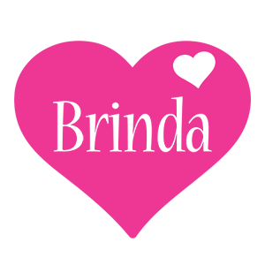 Brinda love-heart logo