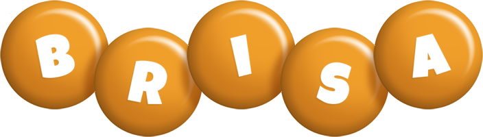 Brisa candy-orange logo