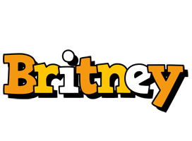 Britney cartoon logo