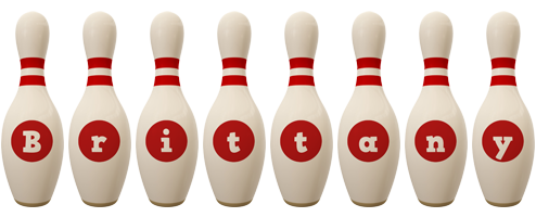 Brittany bowling-pin logo