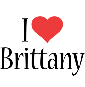 Brittany i-love logo