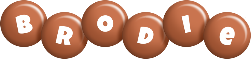 Brodie candy-brown logo