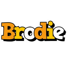 Brodie cartoon logo