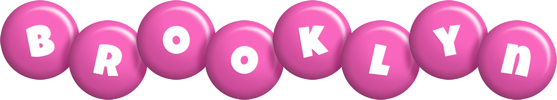 Brooklyn candy-pink logo