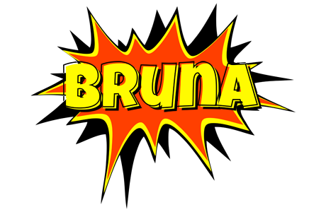 Bruna bazinga logo