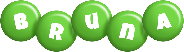 Bruna candy-green logo