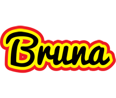 Bruna flaming logo