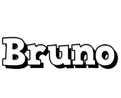 Bruno snowing logo