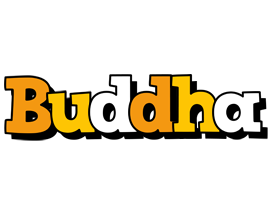 Buddha cartoon logo