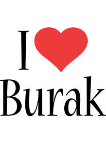 Burak i-love logo