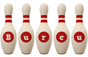 Burcu bowling-pin logo