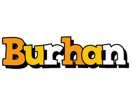 Burhan cartoon logo