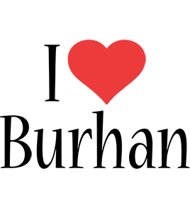 Burhan i-love logo