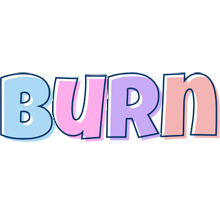 Burn pastel logo