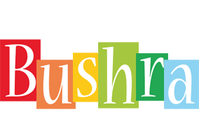 Bushra colors logo