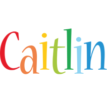Caitlin birthday logo