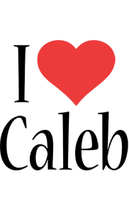 Caleb i-love logo