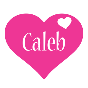 Caleb love-heart logo