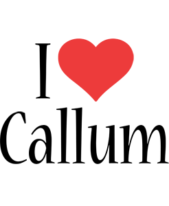 Callum i-love logo