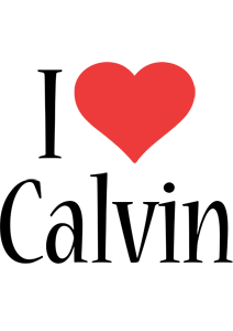 Calvin i-love logo