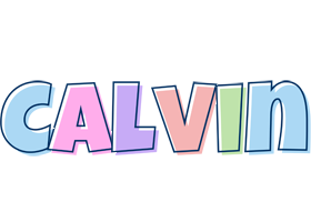 Calvin pastel logo