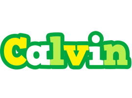 Calvin soccer logo