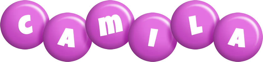 Camila candy-purple logo