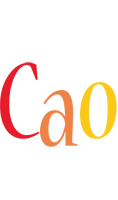 Cao birthday logo