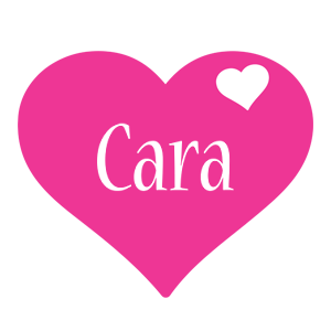 Cara love-heart logo