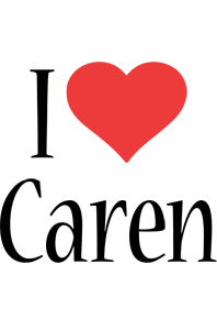 Caren i-love logo