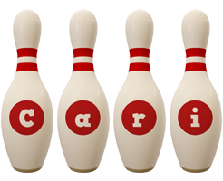 Cari bowling-pin logo