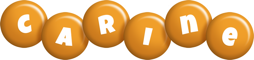 Carine candy-orange logo