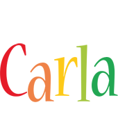 Carla birthday logo