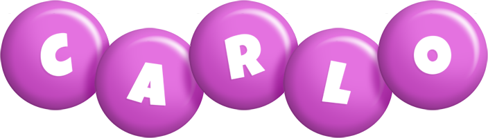 Carlo candy-purple logo