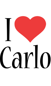 Carlo i-love logo