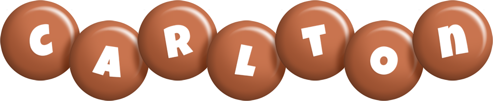 Carlton candy-brown logo