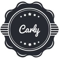 Carly badge logo