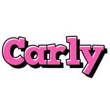 Carly girlish logo