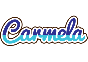 Carmela raining logo