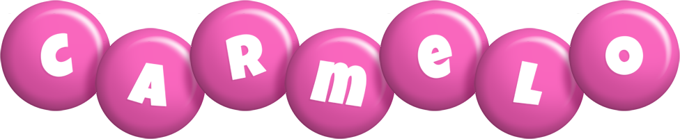 Carmelo candy-pink logo