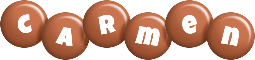 Carmen candy-brown logo